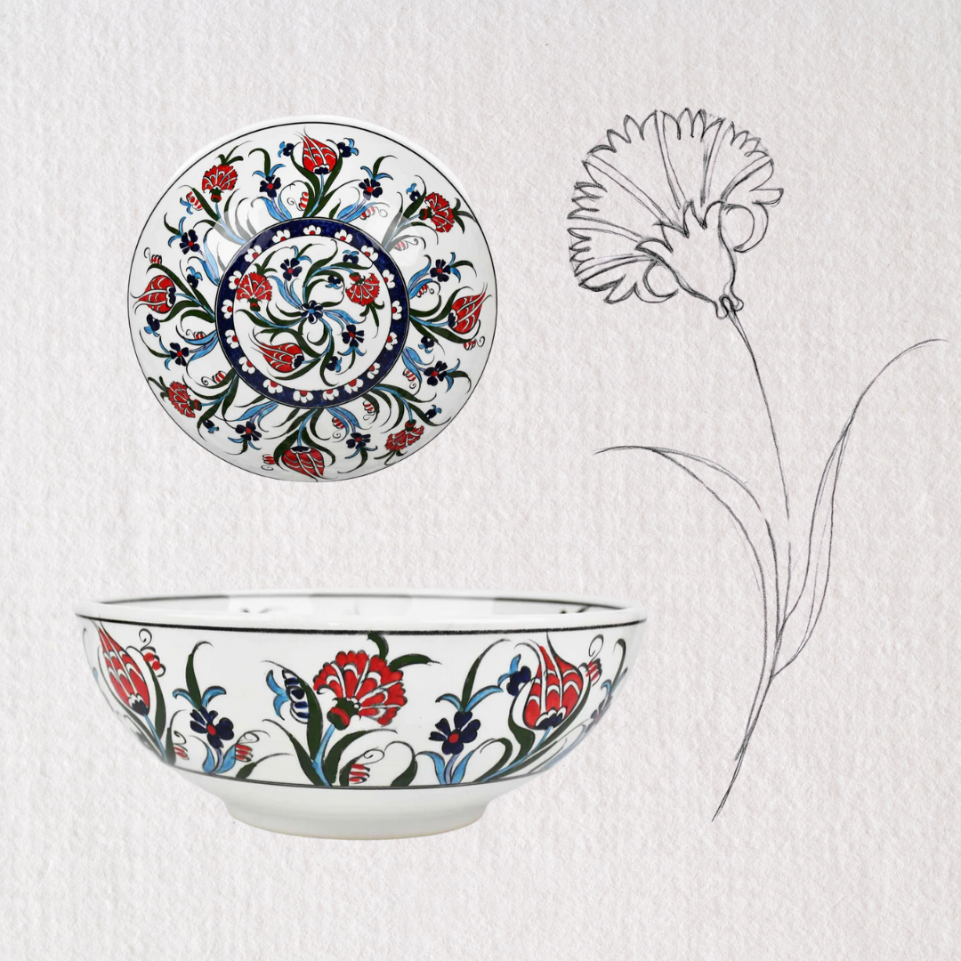 Turkish Ceramic Iznik Painting Class